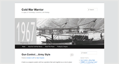 Desktop Screenshot of coldwarwarrior.com