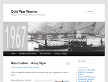 Tablet Screenshot of coldwarwarrior.com